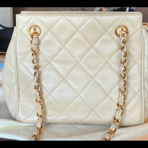 Chanel Small Shoulder Bag Vintage Quilted Lambskin